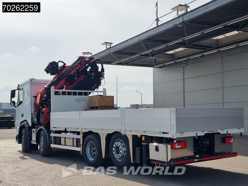 New Dropside/ Flatbed truck, Crane truck DAF XF 530 8X2 NEW Palfinger PK580 TEC Kran Crane Retarder Lift+Lenkasche: picture 13