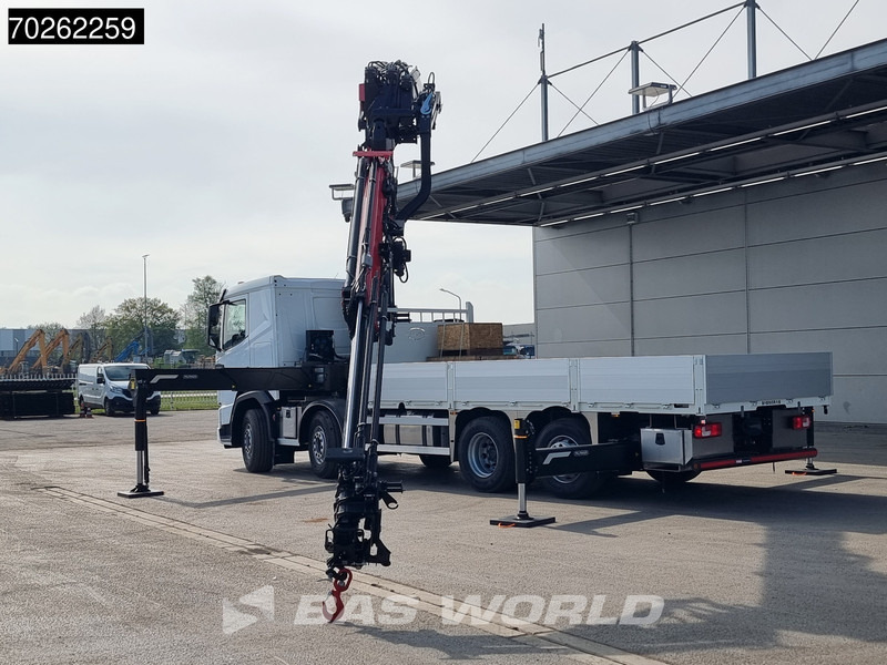 New Dropside/ Flatbed truck, Crane truck DAF XF 530 8X2 NEW Palfinger PK580 TEC Kran Crane Retarder Lift+Lenkasche: picture 7