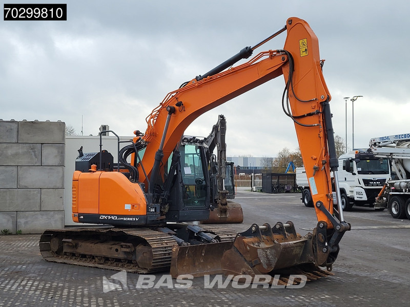 Crawler excavator Doosan DX140 LCR-5 BLADE - 3 BUCKETS: picture 7 Crawler excavator Doosan DX140 LCR-5 BLADE - 3 BUCKETS: picture 7