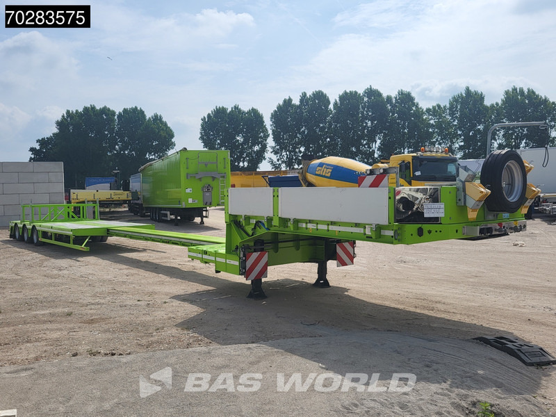 Faymonville F-S43-1AAF 3 axles Extendable Twistlocks 3x Hydraulic Steering Galvanised - Low loader semi-trailer: picture 5 Faymonville F-S43-1AAF 3 axles Extendable Twistlocks 3x Hydraulic Steering Galvanised - Low loader semi-trailer: picture 5