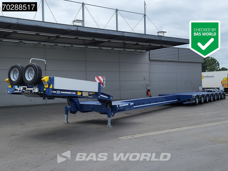 Faymonville F-S47-2GXX More axles 2x extendable 31.7m Hydraulic Steering 114.000kg Galvanised Remote Automatic greasing - Low loader semi-trailer: picture 1 Faymonville F-S47-2GXX More axles 2x extendable 31.7m Hydraulic Steering 114.000kg Galvanised Remote Automatic greasing - Low loader semi-trailer: picture 1