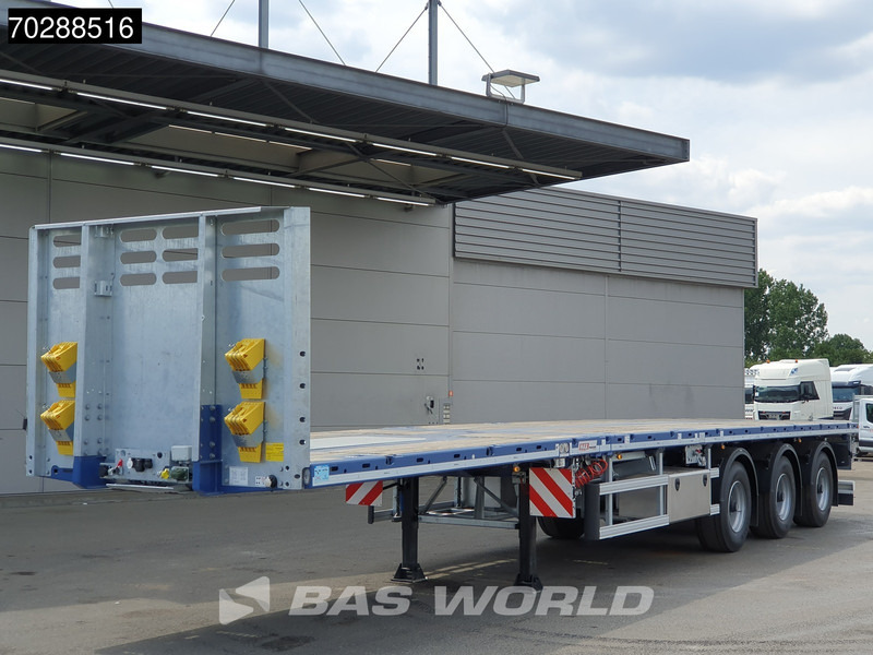 Faymonville MAX210-Z-3AA-13.60-22.5-2.54 3 axles 29M 2x extendable 3x steering axle twistlocks - Dropside/ Flatbed semi-trailer: picture 2 Faymonville MAX210-Z-3AA-13.60-22.5-2.54 3 axles 29M 2x extendable 3x steering axle twistlocks - Dropside/ Flatbed semi-trailer: picture 2