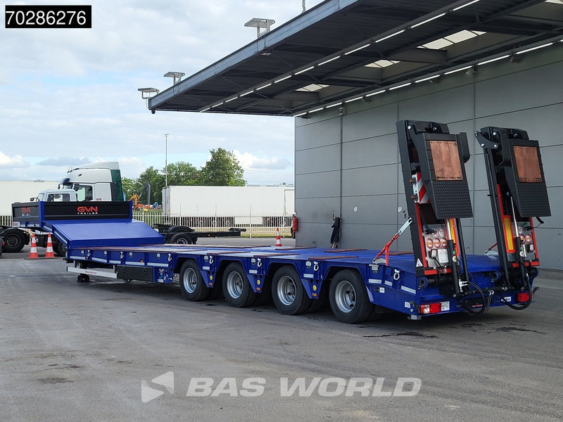 GVN Trailer 4 axles NEW Lift+Lenkachse Hydraulic Ramps - Low loader semi-trailer: picture 2 GVN Trailer 4 axles NEW Lift+Lenkachse Hydraulic Ramps - Low loader semi-trailer: picture 2