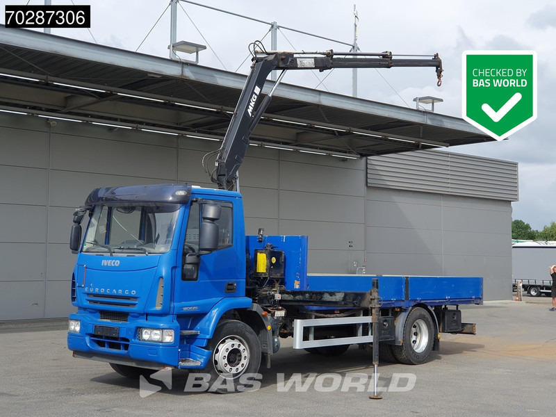 Iveco Eurocargo 180E250 4X2 18tonner MKG-HLK66 Crane Kran Manual Euro 5 - Dropside/ Flatbed truck, Crane truck: picture 1 Iveco Eurocargo 180E250 4X2 18tonner MKG-HLK66 Crane Kran Manual Euro 5 - Dropside/ Flatbed truck, Crane truck: picture 1