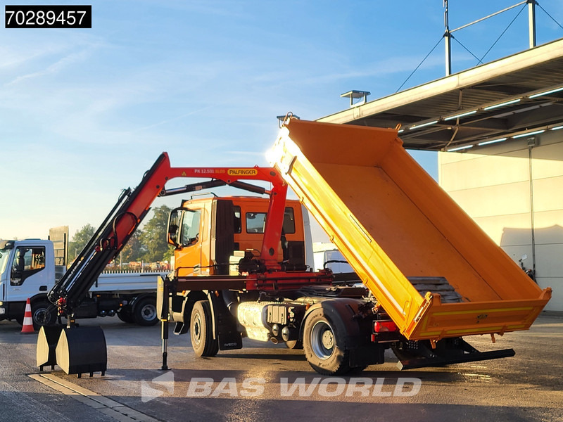 New Tipper, Crane truck Iveco X-Way 400 4X2 New! Palfinger PK12.501 Crane 6m3 Meiller 3-SideTipper Navi ACC Euro 6: picture 7