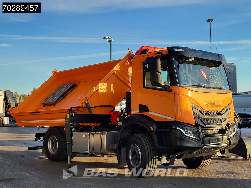 New Tipper, Crane truck Iveco X-Way 400 4X2 New! Palfinger PK12.501 Crane 6m3 Meiller 3-SideTipper Navi ACC Euro 6: picture 9