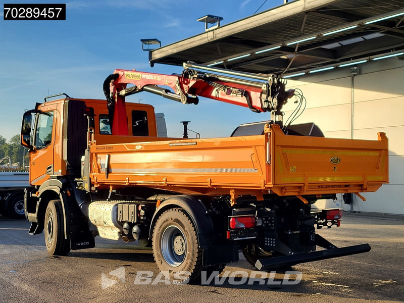 New Tipper, Crane truck Iveco X-Way 400 4X2 New! Palfinger PK12.501 Crane 6m3 Meiller 3-SideTipper Navi ACC Euro 6: picture 12