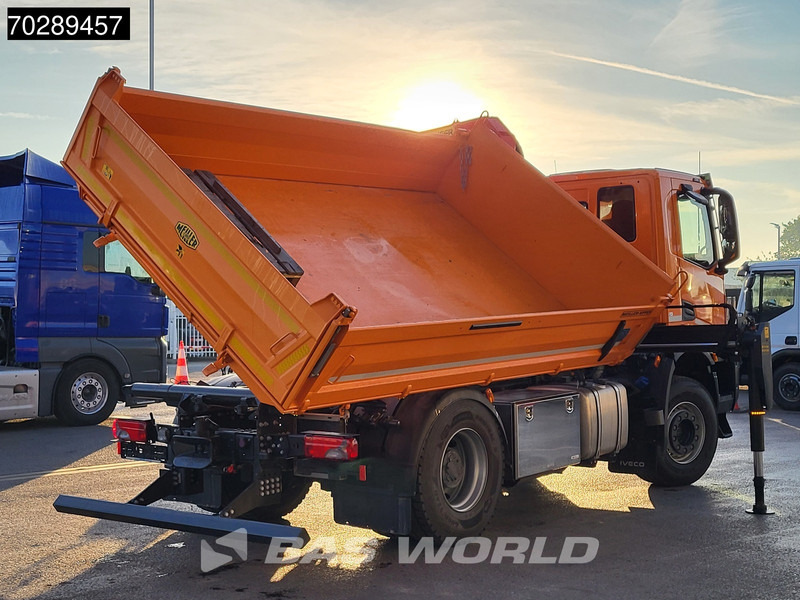New Tipper, Crane truck Iveco X-Way 400 4X2 New! Palfinger PK12.501 Crane 6m3 Meiller 3-SideTipper Navi ACC Euro 6: picture 10