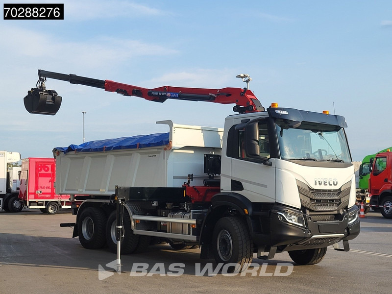 Iveco X-Way 480 6X4 NEW! HMF 2243Z-RCS Z-Crane kran 12m3 KH-Kipper Retarder Big-Axle - Tipper, Crane truck: picture 3 Iveco X-Way 480 6X4 NEW! HMF 2243Z-RCS Z-Crane kran 12m3 KH-Kipper Retarder Big-Axle - Tipper, Crane truck: picture 3