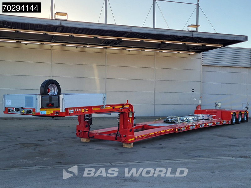 Kässbohrer LB3E 3 axles NEW! Extenable 540cm Gooseneck 3xSteeringaxle - Low loader semi-trailer: picture 2 Kässbohrer LB3E 3 axles NEW! Extenable 540cm Gooseneck 3xSteeringaxle - Low loader semi-trailer: picture 2