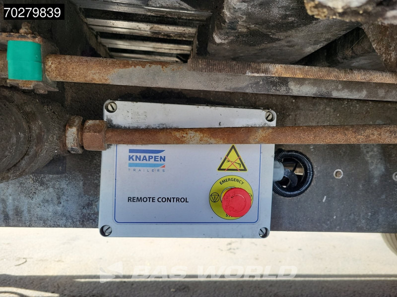 Walking floor semi-trailer Knapen K100 92m3 10mm Waste Cover Liftachse APK 01/26: picture 18