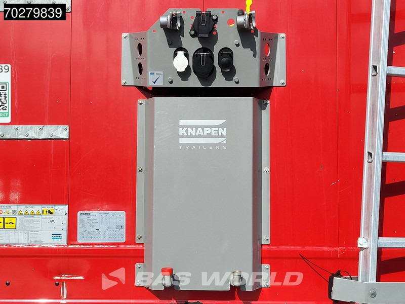 Walking floor semi-trailer Knapen K100 92m3 10mm Waste Cover Liftachse APK 01/26: picture 19