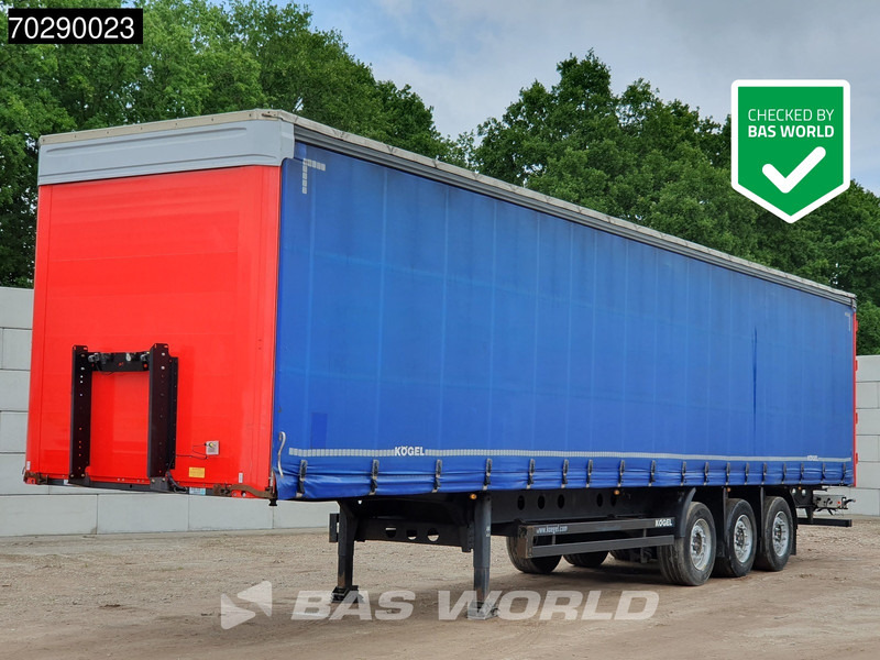 Kögel S24-1 Liftachse schiebedach 90m3 - Curtainsider semi-trailer: picture 1 Kögel S24-1 Liftachse schiebedach 90m3 - Curtainsider semi-trailer: picture 1
