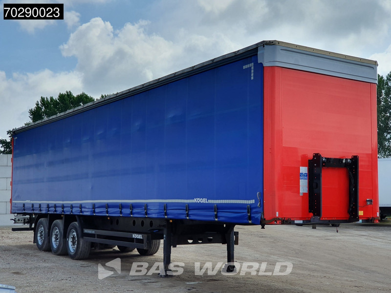 Kögel S24-1 Liftachse schiebedach 90m3 - Curtainsider semi-trailer: picture 3 Kögel S24-1 Liftachse schiebedach 90m3 - Curtainsider semi-trailer: picture 3