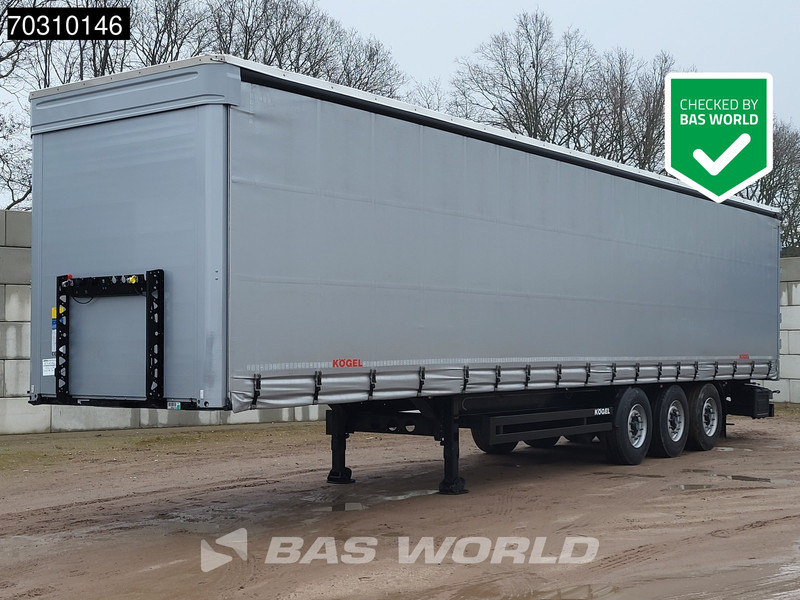 Kögel S24-1 TUV 06/26 Lifting Axle - Curtainsider semi-trailer: picture 1 Kögel S24-1 TUV 06/26 Lifting Axle - Curtainsider semi-trailer: picture 1