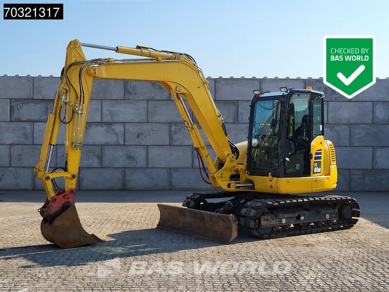 Komatsu PC80 MR-5E0 - Mini excavator: picture 1 Komatsu PC80 MR-5E0 - Mini excavator: picture 1