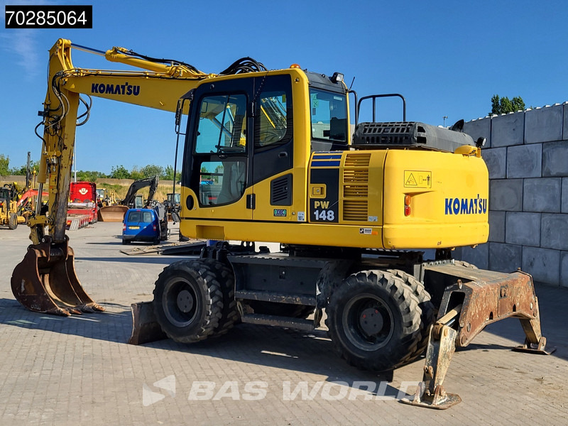 Wheel excavator Komatsu PW148 -8: picture 5