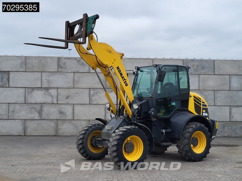 Komatsu WA100 M-7 BUCKET + FORKS - Wheel loader: picture 3 Komatsu WA100 M-7 BUCKET + FORKS - Wheel loader: picture 3