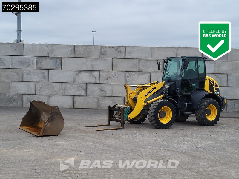 Komatsu WA100 M-7 BUCKET + FORKS - Wheel loader: picture 1 Komatsu WA100 M-7 BUCKET + FORKS - Wheel loader: picture 1