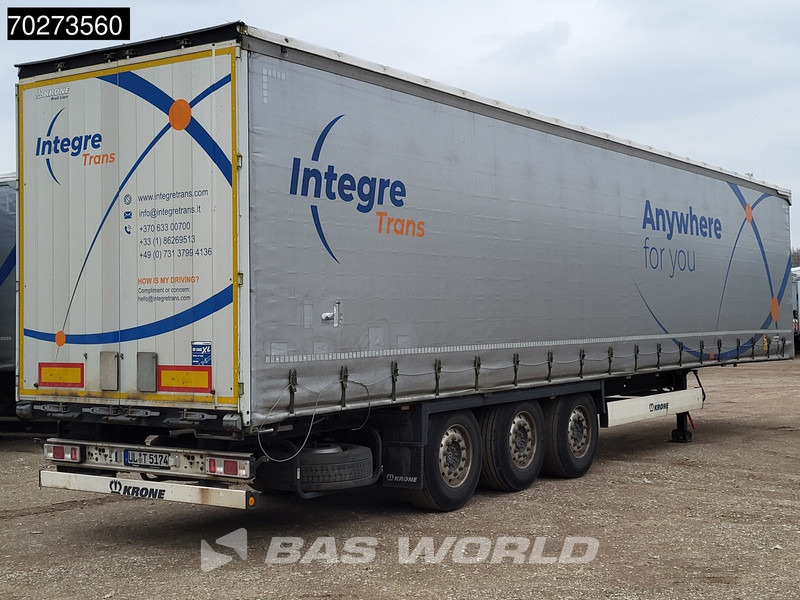 Krone SD 3 axles Edscha Anti-Vandalimus-Plane Alcoa's - Curtainsider semi-trailer: picture 5 Krone SD 3 axles Edscha Anti-Vandalimus-Plane Alcoa's - Curtainsider semi-trailer: picture 5