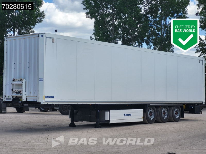 Closed box semi-trailer Krone SD 3 axles Liftachse: picture 1