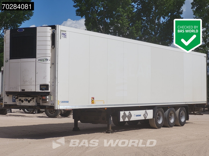 Krone SD 3 axles TÜV 01-26 Doppelverdampfer Doppelstock Blumenbreit Schiebewand - Refrigerator semi-trailer: picture 1 Krone SD 3 axles TÜV 01-26 Doppelverdampfer Doppelstock Blumenbreit Schiebewand - Refrigerator semi-trailer: picture 1