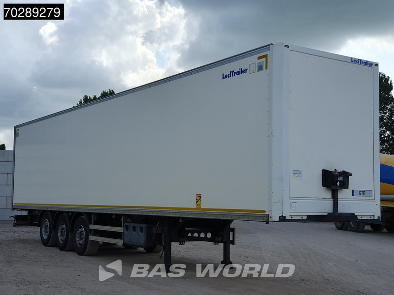 Closed box semi-trailer Lecitrailer 3E20 3 axles Liftachse Rolltor: picture 5