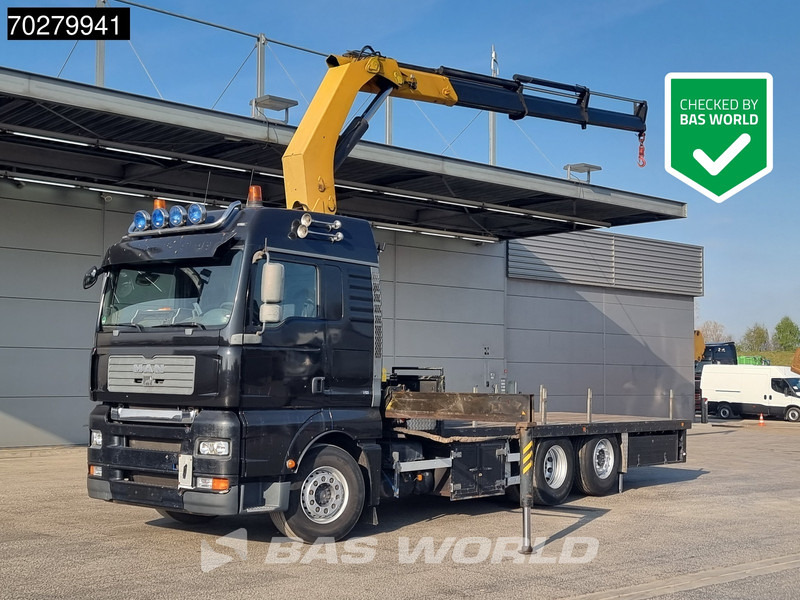 MAN TGA 26.430 6X2 Palfinger PK32080 Kran Crane Manual Liftachse Euro 4 - Dropside/ Flatbed truck, Crane truck: picture 1 MAN TGA 26.430 6X2 Palfinger PK32080 Kran Crane Manual Liftachse Euro 4 - Dropside/ Flatbed truck, Crane truck: picture 1