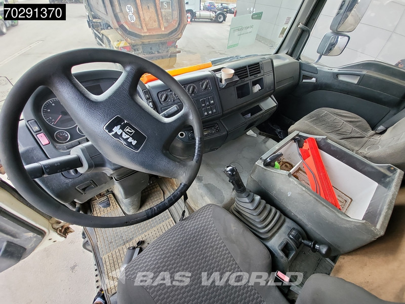 Tipper MAN TGA 35.480 8X4 BROKEN ENGINE 16m3 tipper Steel suspension Manual Retarder Euro 2: picture 16