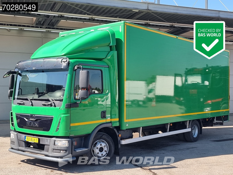 MAN TGL 10.190 4X2 10tonner NL-Truck Laadklep Automatic Euro 6 - Box truck: picture 1 MAN TGL 10.190 4X2 10tonner NL-Truck Laadklep Automatic Euro 6 - Box truck: picture 1