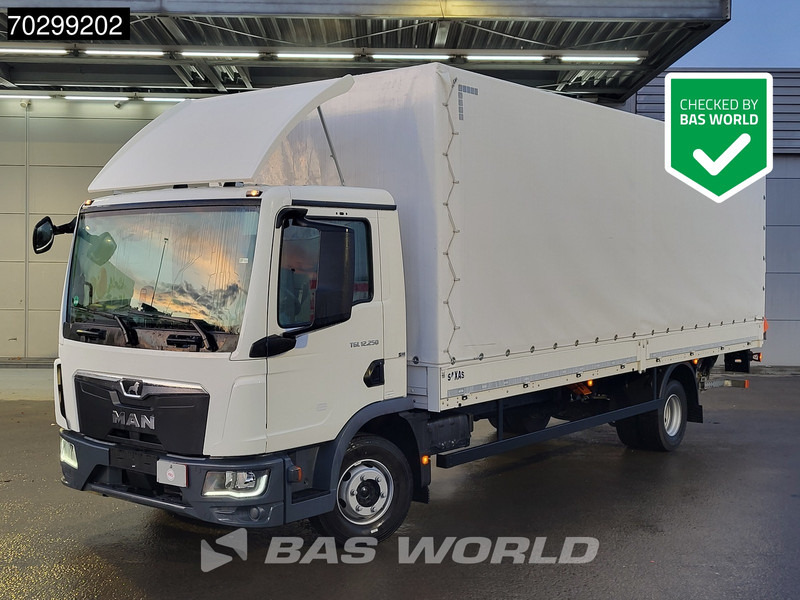 MAN TGL 12.250 4X2 12 Tons Automatic Euro 6 - Curtainsider truck: picture 1 MAN TGL 12.250 4X2 12 Tons Automatic Euro 6 - Curtainsider truck: picture 1