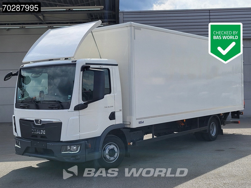 MAN TGL 12.250 4X2 12tonner LOW Mileage 1500kg Ladebordwand Automatic Euro 6 - Box truck: picture 1 MAN TGL 12.250 4X2 12tonner LOW Mileage 1500kg Ladebordwand Automatic Euro 6 - Box truck: picture 1