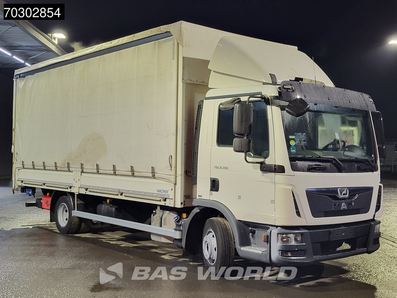 MAN TGL 8.190 TGL 4X2 8tonner Curtainsider Ladebordwand Manual Euro 6 - Curtainsider truck: picture 3 MAN TGL 8.190 TGL 4X2 8tonner Curtainsider Ladebordwand Manual Euro 6 - Curtainsider truck: picture 3