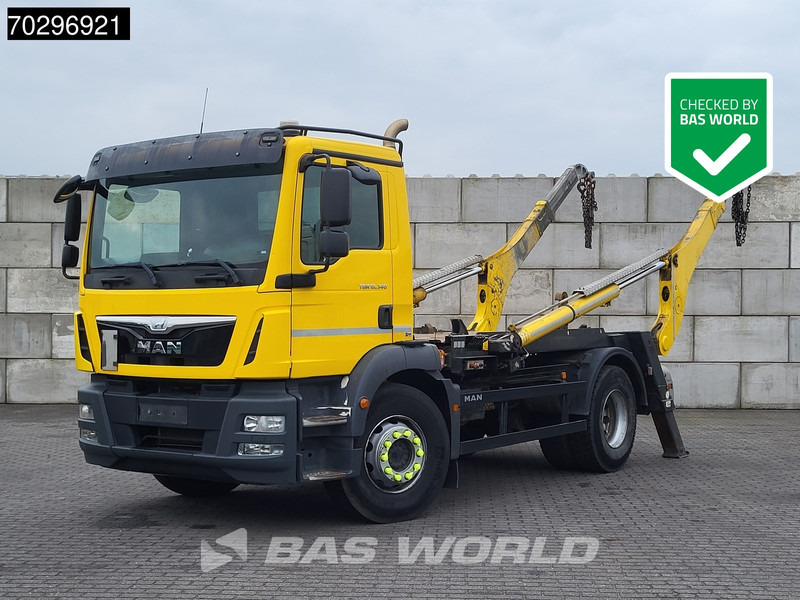 MAN TGM 18.340 4X2 13Tons Gergen skiploader Automatic Euro 6 - Skip loader truck: picture 1 MAN TGM 18.340 4X2 13Tons Gergen skiploader Automatic Euro 6 - Skip loader truck: picture 1
