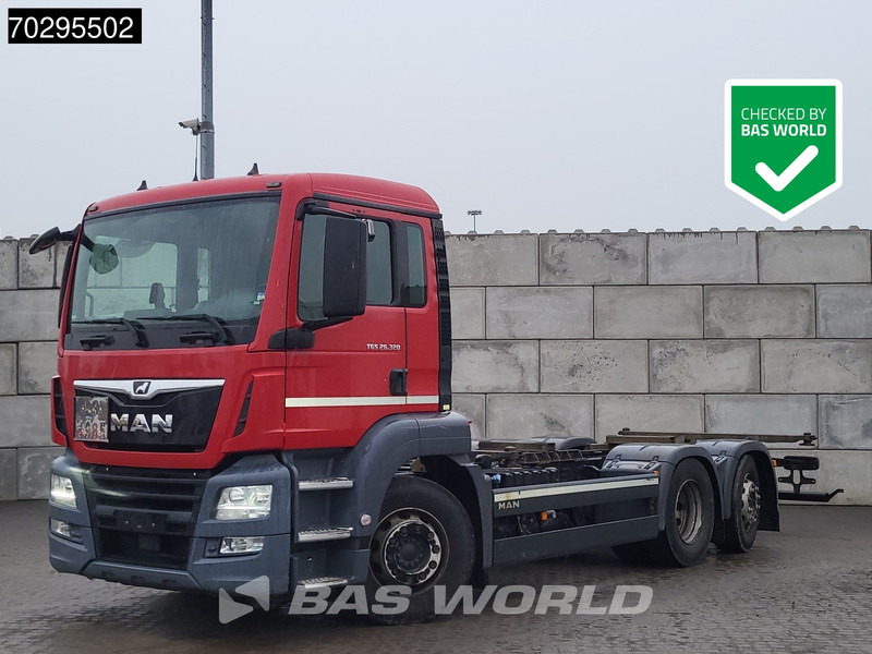 MAN TGS 26.320 TGS 6X2 ADR BDF Lift+Steering Axle Automatic Euro 6 - Container transporter/ Swap body truck: picture 1 MAN TGS 26.320 TGS 6X2 ADR BDF Lift+Steering Axle Automatic Euro 6 - Container transporter/ Swap body truck: picture 1