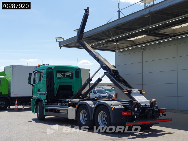 MAN TGS 28.510 6X2 Meiller RS21 65 Hooklift Lift-Axle Automatic Navi Retarder Euro 6 - Hook lift truck: picture 2 MAN TGS 28.510 6X2 Meiller RS21 65 Hooklift Lift-Axle Automatic Navi Retarder Euro 6 - Hook lift truck: picture 2