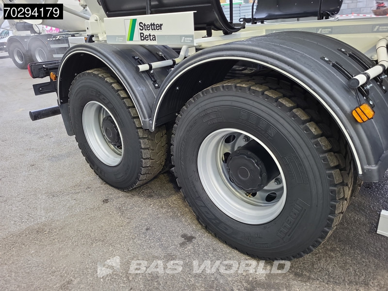 New Concrete mixer truck MAN TGS 41.440 8X4 NEW! 12m3 Stetter Mixer Big-Axle Steelsuspension Automatic Euro 6: picture 13