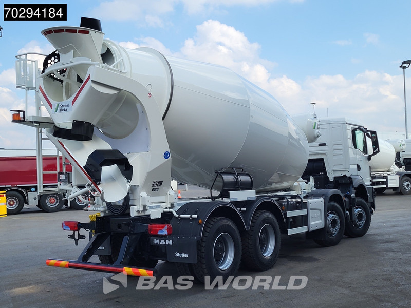 MAN TGS 41.440 8X4 New! 12m3 Stetter Mixer Big-Axle Steelsuspension Automatic Euro 6 - Concrete mixer truck: picture 5 MAN TGS 41.440 8X4 New! 12m3 Stetter Mixer Big-Axle Steelsuspension Automatic Euro 6 - Concrete mixer truck: picture 5