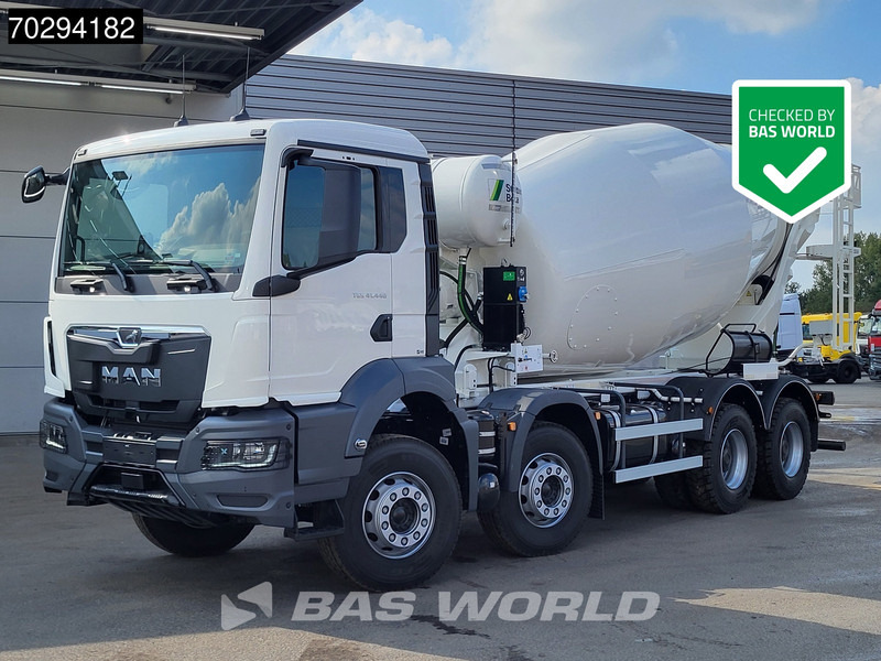 MAN TGS 41.440 8X4 New! Stetter 12 FHC BL Mixer Big-Axle Steelsuspension Automatic Euro 6 - Concrete mixer truck: picture 1 MAN TGS 41.440 8X4 New! Stetter 12 FHC BL Mixer Big-Axle Steelsuspension Automatic Euro 6 - Concrete mixer truck: picture 1
