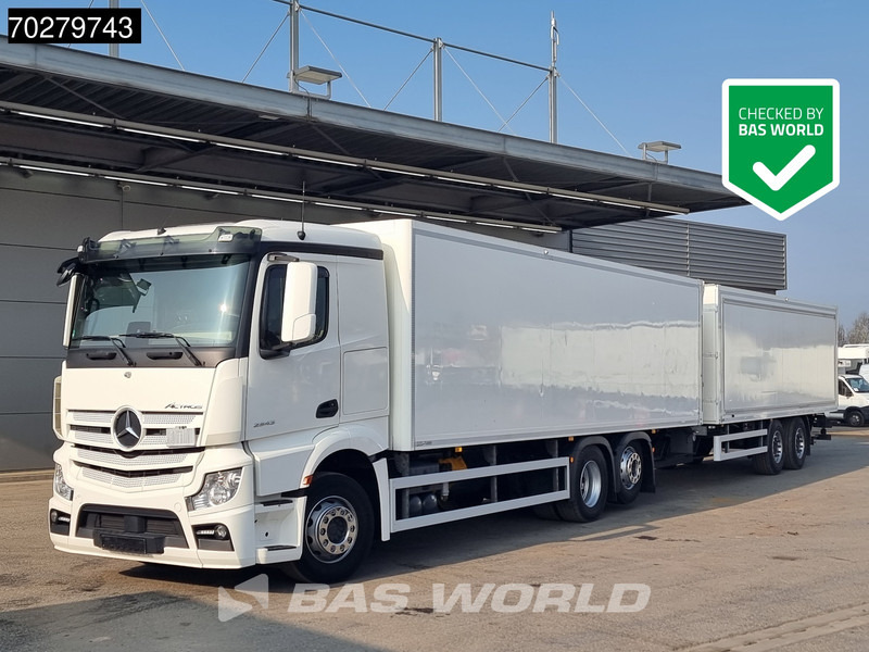 Mercedes-Benz Actros 2543 6X2 Combi Retarder Lift+Lenkachse Navi Euro 6 - Box truck: picture 1 Mercedes-Benz Actros 2543 6X2 Combi Retarder Lift+Lenkachse Navi Euro 6 - Box truck: picture 1
