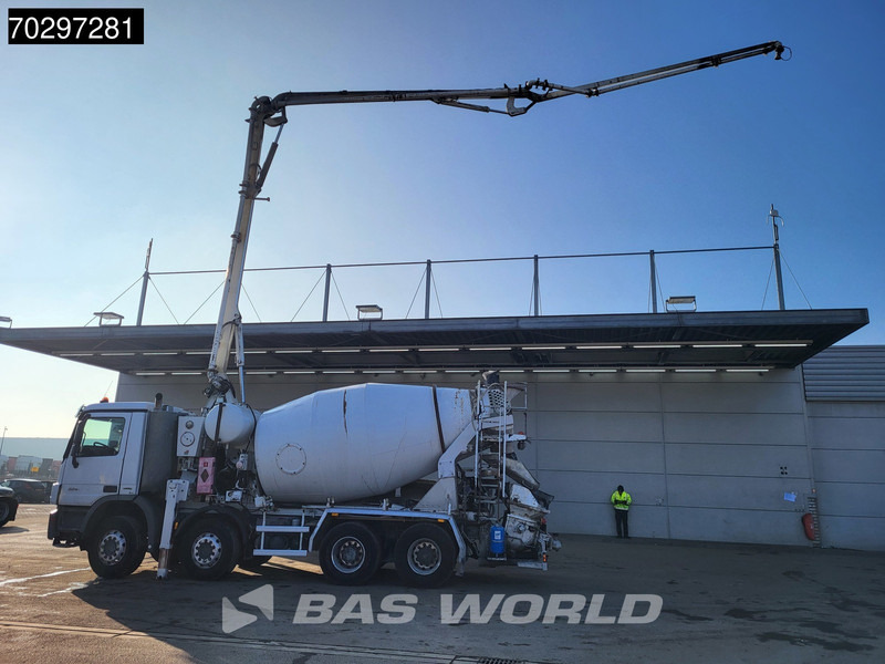Mercedes-Benz Actros 3241 8X4 7m3 MECBO MB24L/100-BZ Mixer Steelsuspension Automatic Euro 5 - Concrete mixer truck: picture 5 Mercedes-Benz Actros 3241 8X4 7m3 MECBO MB24L/100-BZ Mixer Steelsuspension Automatic Euro 5 - Concrete mixer truck: picture 5