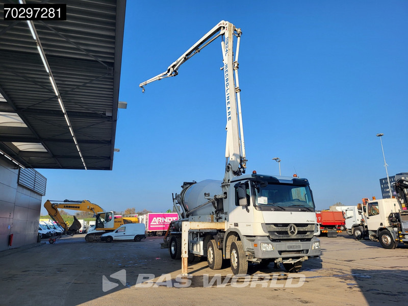Mercedes-Benz Actros 3241 8X4 7m3 MECBO MB24L/100-BZ Mixer Steelsuspension Automatic Euro 5 - Concrete mixer truck: picture 3 Mercedes-Benz Actros 3241 8X4 7m3 MECBO MB24L/100-BZ Mixer Steelsuspension Automatic Euro 5 - Concrete mixer truck: picture 3