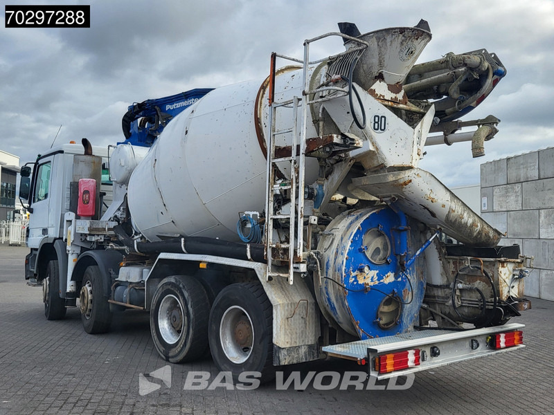 Mercedes-Benz Actros 3241 8X4 Putzmeister TMM 21 +7m3 Liebherr PUMI Steelsuspension 3-Pedals Euro 3 - Concrete pump truck: picture 2 Mercedes-Benz Actros 3241 8X4 Putzmeister TMM 21 +7m3 Liebherr PUMI Steelsuspension 3-Pedals Euro 3 - Concrete pump truck: picture 2