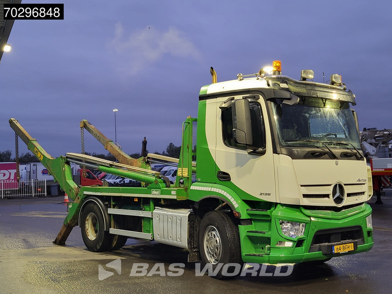Mercedes-Benz Antos 2135 4X2 NL-Truck HYVA NG 2014-TA-XL Automatic Euro 6 - Skip loader truck: picture 3 Mercedes-Benz Antos 2135 4X2 NL-Truck HYVA NG 2014-TA-XL Automatic Euro 6 - Skip loader truck: picture 3
