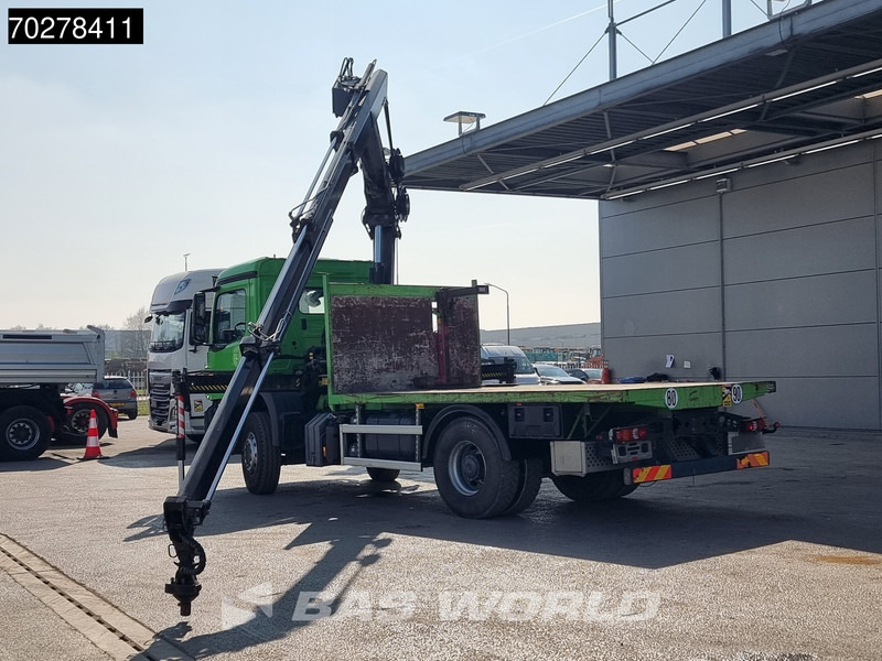 Dropside/ Flatbed truck, Crane truck Mercedes-Benz Arocs 1830 4X2 Hiab 122 ES-3 HIPRO Kran Crane Big-Axle Euro 6: picture 6