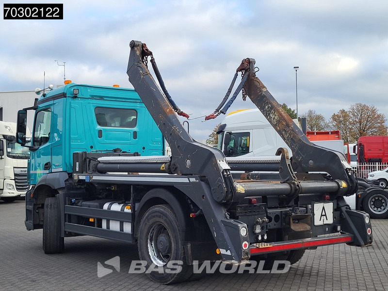 Skip loader truck Mercedes-Benz Arocs 1846 4X2 13 tons Meiller skiploader Big-Axle Automatic Euro 6: picture 7