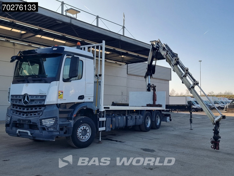 Mercedes-Benz Arocs 2636 6X4 HIAB X-HIDUO 188 ES-S Crane Kran Big axle Euro 6 - Dropside/ Flatbed truck, Crane truck: picture 5 Mercedes-Benz Arocs 2636 6X4 HIAB X-HIDUO 188 ES-S Crane Kran Big axle Euro 6 - Dropside/ Flatbed truck, Crane truck: picture 5