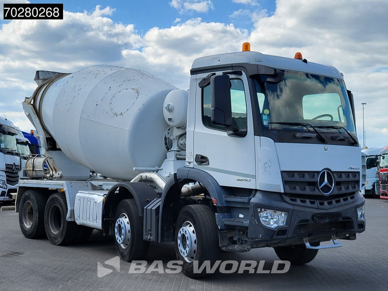 Mercedes-Benz Arocs 3240 8X4 9m3 Stetter Mixer Steelsuspension Automatic Euro 6 - Concrete mixer truck: picture 2 Mercedes-Benz Arocs 3240 8X4 9m3 Stetter Mixer Steelsuspension Automatic Euro 6 - Concrete mixer truck: picture 2