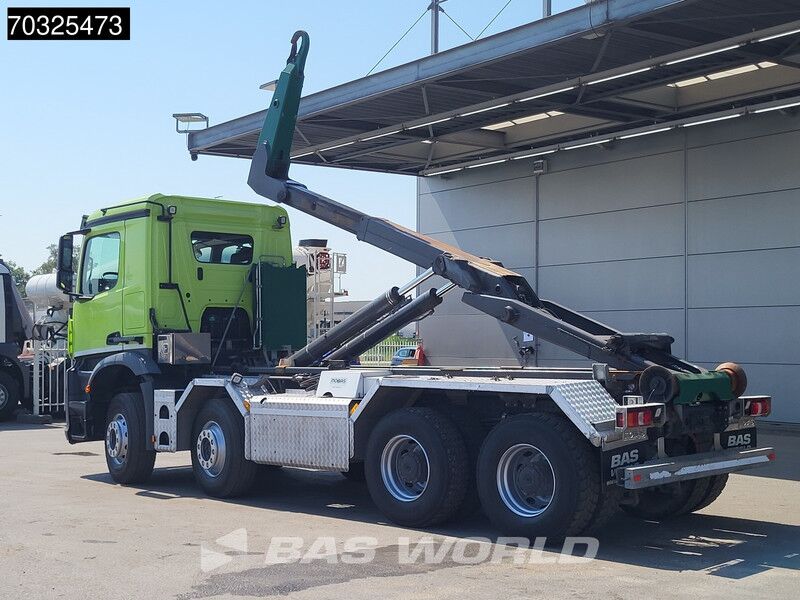 Mercedes-Benz Arocs 3253 8X4 25 tons Mobas Containersystem Steel suspension Big-Axle Euro 6 - Hook lift truck: picture 2 Mercedes-Benz Arocs 3253 8X4 25 tons Mobas Containersystem Steel suspension Big-Axle Euro 6 - Hook lift truck: picture 2