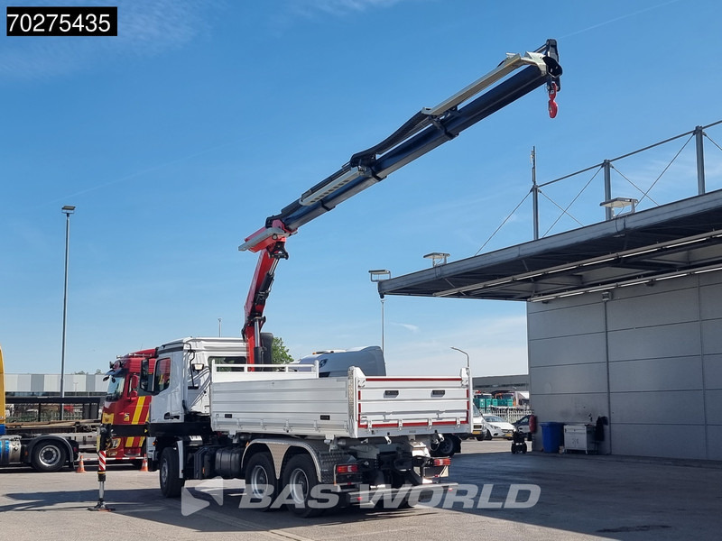 Mercedes-Benz Arocs 3348 6X4 Fassi F255A2.24 Kran Crane 9m3 3-Sided Tipper Big-Axle Euro 6 - Tipper, Crane truck: picture 2 Mercedes-Benz Arocs 3348 6X4 Fassi F255A2.24 Kran Crane 9m3 3-Sided Tipper Big-Axle Euro 6 - Tipper, Crane truck: picture 2